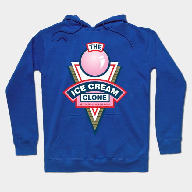 Ice Cream Clone Hoodie by MindsparkCreative